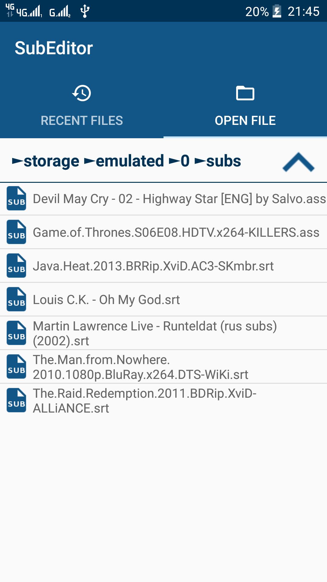 SubE: Subtitle Editor