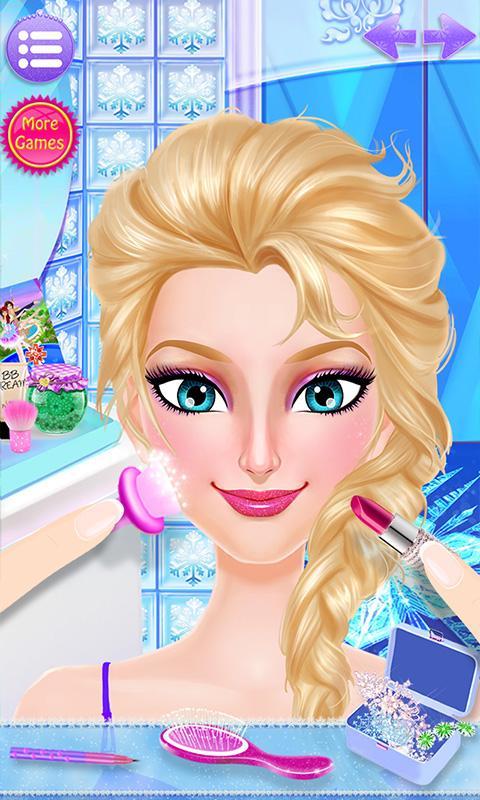 Snow Queen Frozen Beauty Salon