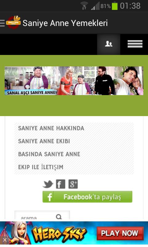 Saniye Anne Yemekleri