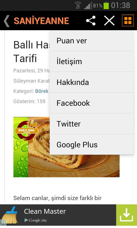 Saniye Anne Yemekleri