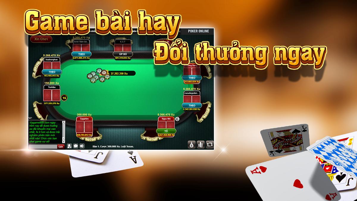 danh bai online, game danh bai doi thuong, lieng
