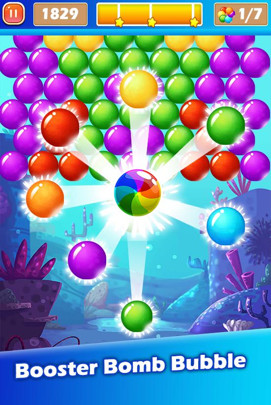 Bubble shooter titan