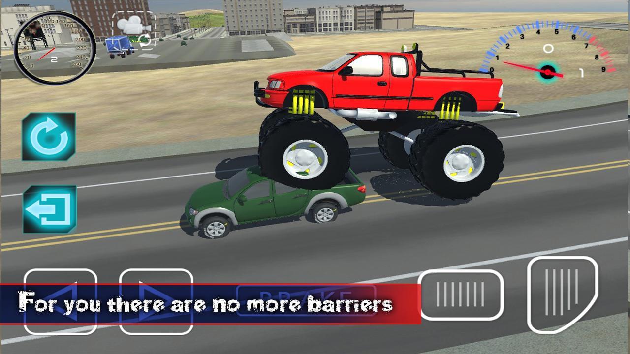 Monster Car Hill Racer 3D
