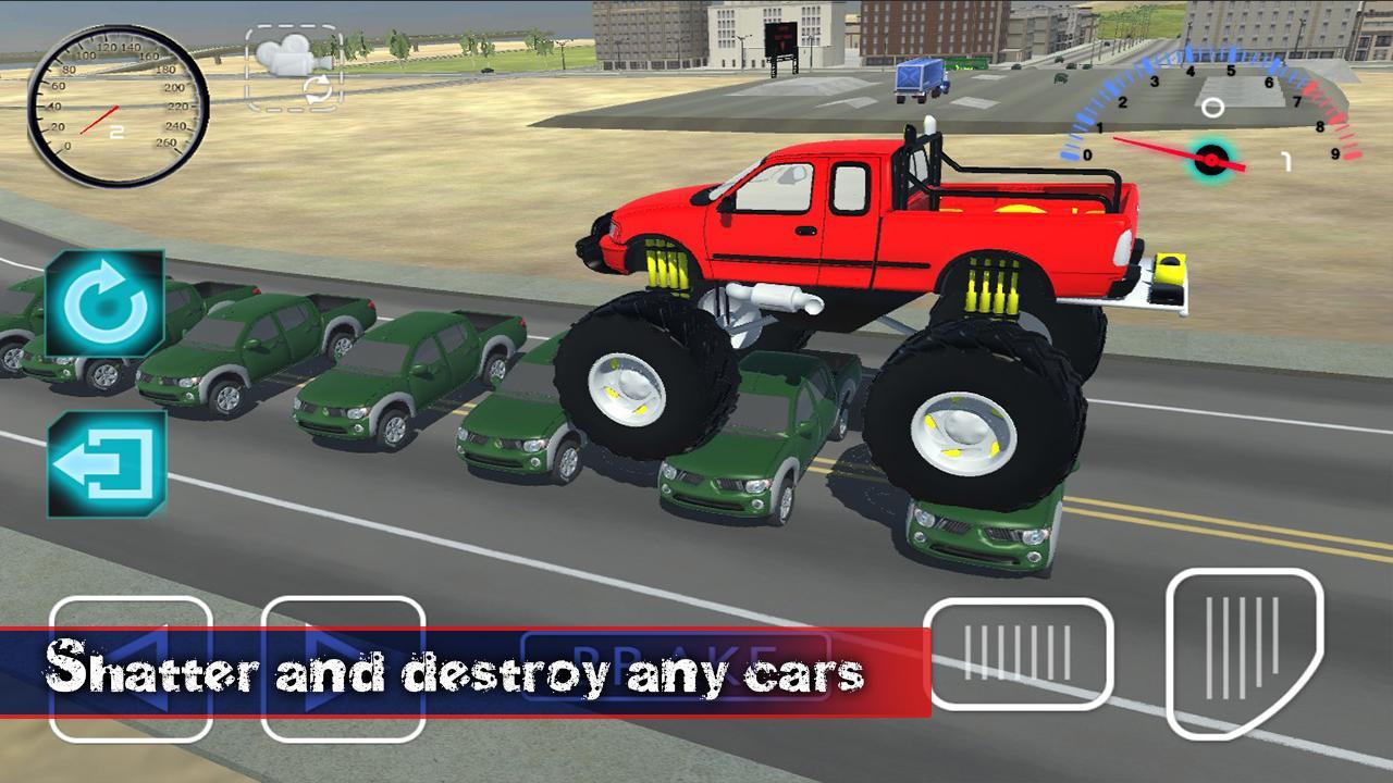 Monster Car Hill Racer 3D