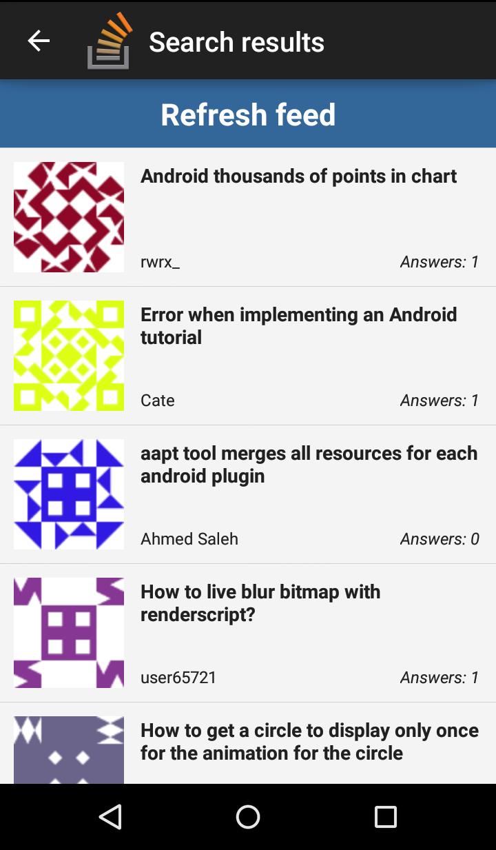 StackOverflow Search