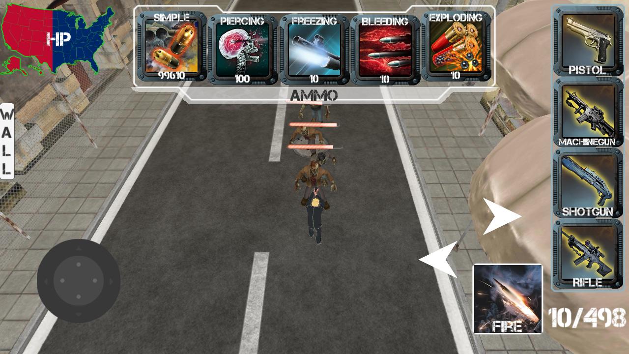 Zombie Lane Survival: Trump