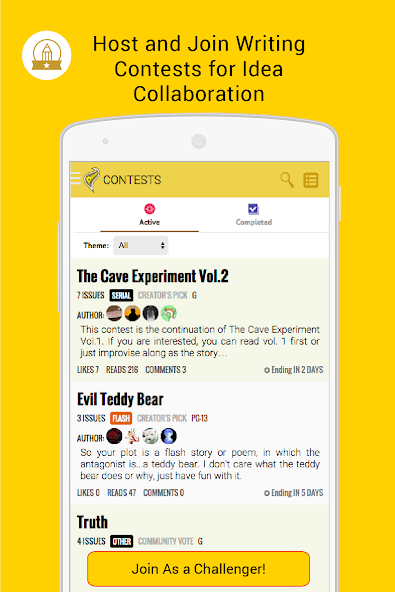 Penana-Your Mobile Fiction App