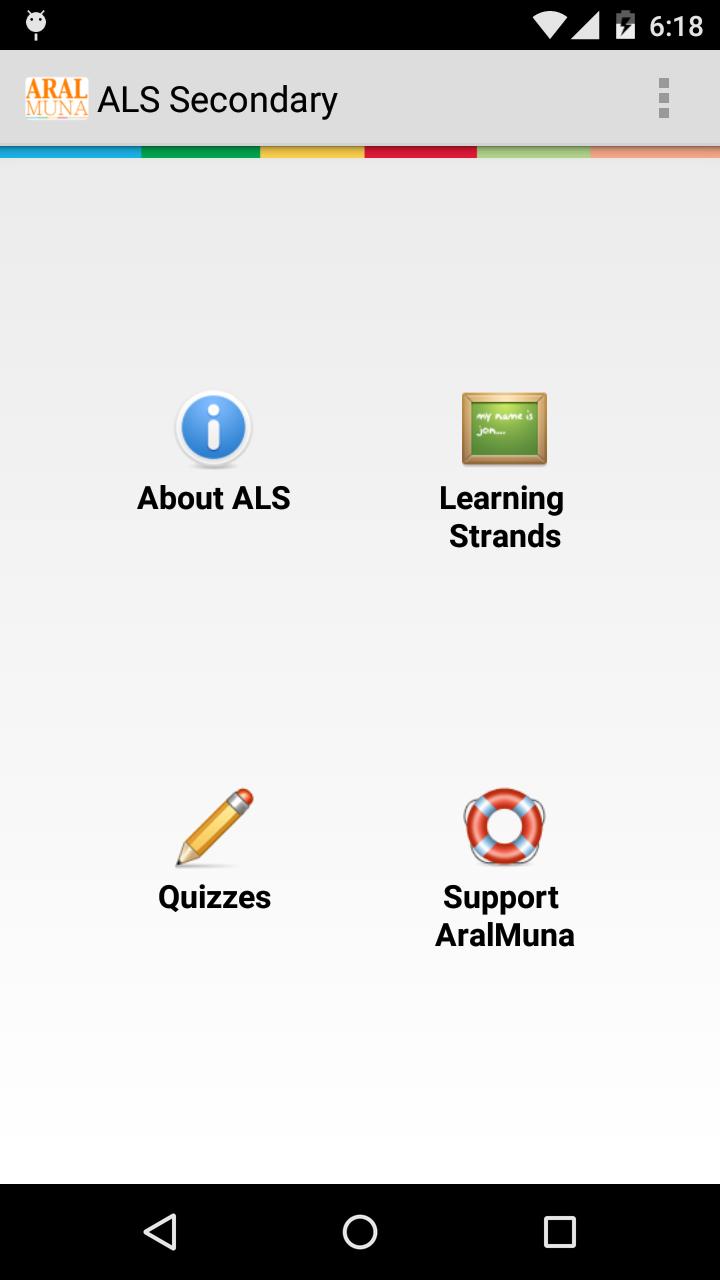 ALS Alternative Learning (HS)