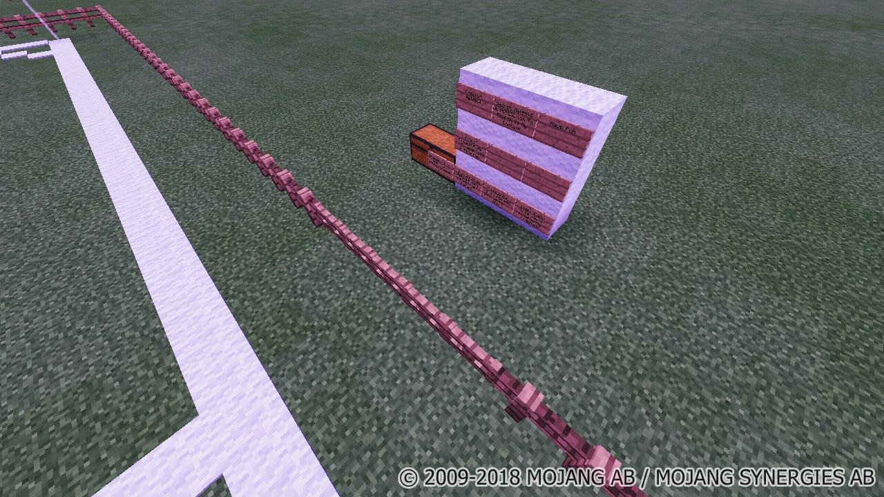 Football Game. Minecraft Map