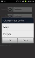 Change voice call