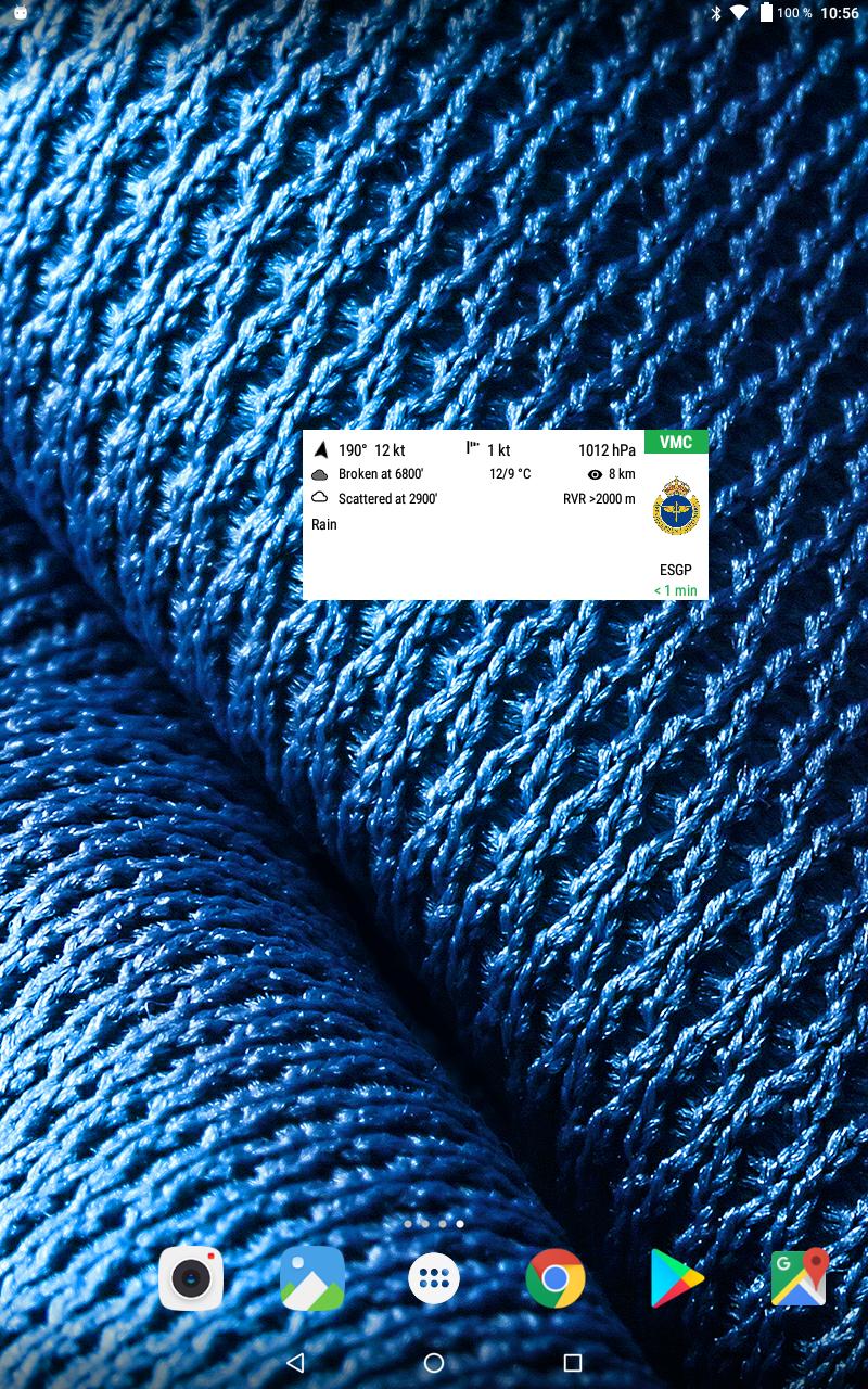 ESGP live weather widget