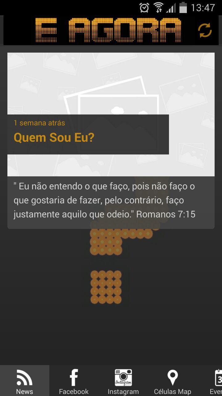 E Agora ?