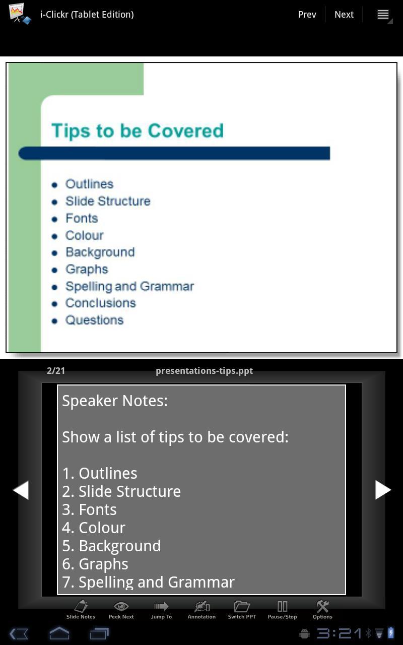 i-Clickr Lite (Tablet Edition)