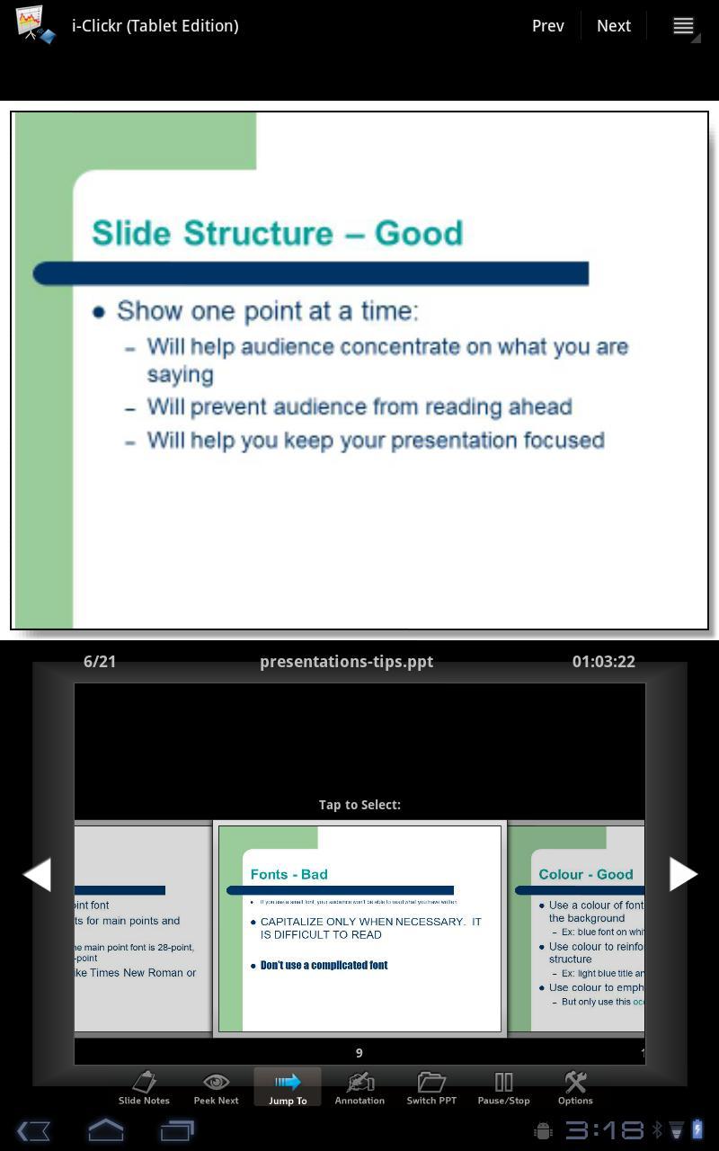 i-Clickr Lite (Tablet Edition)