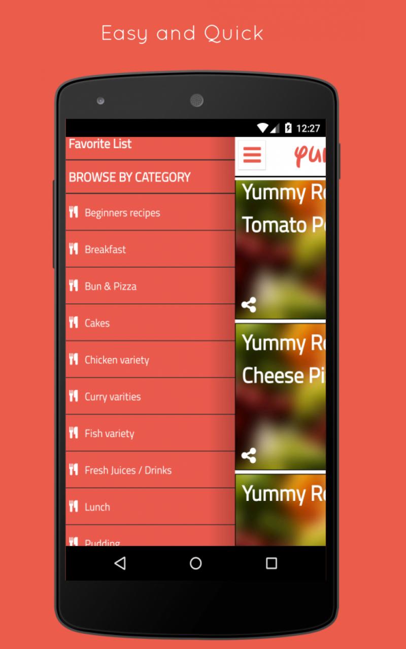 YumyApp - Tasty Food Recipes
