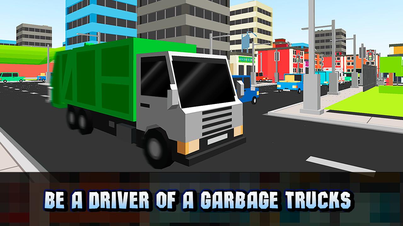 Cube Garbage Truck Simulator