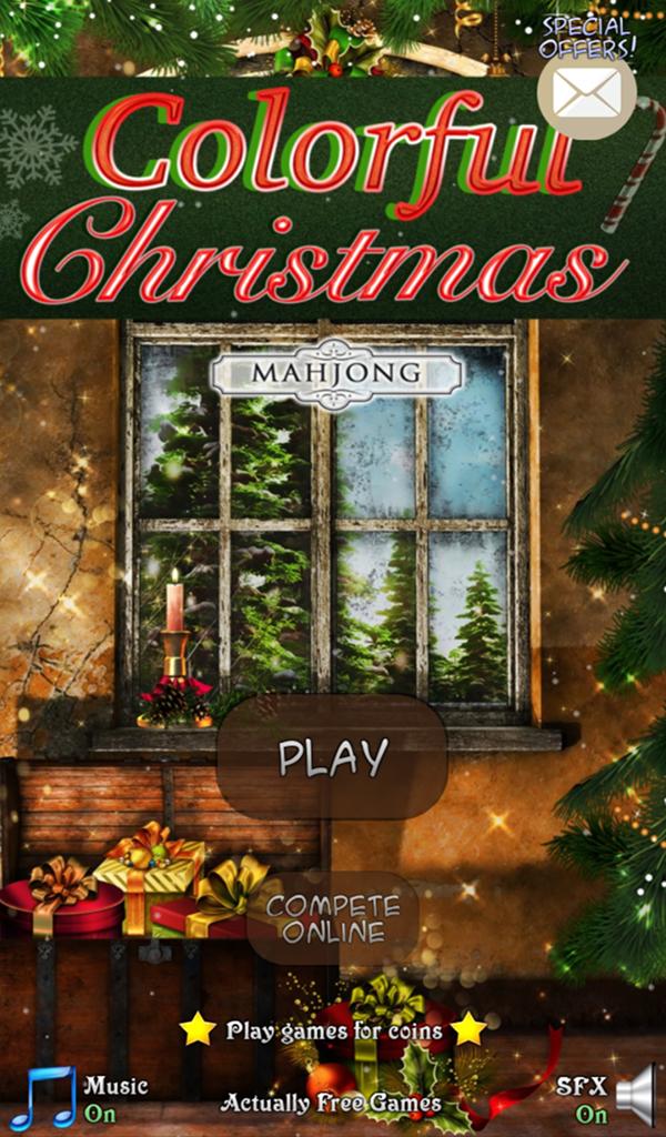 Mahjong: Colorful Christmas