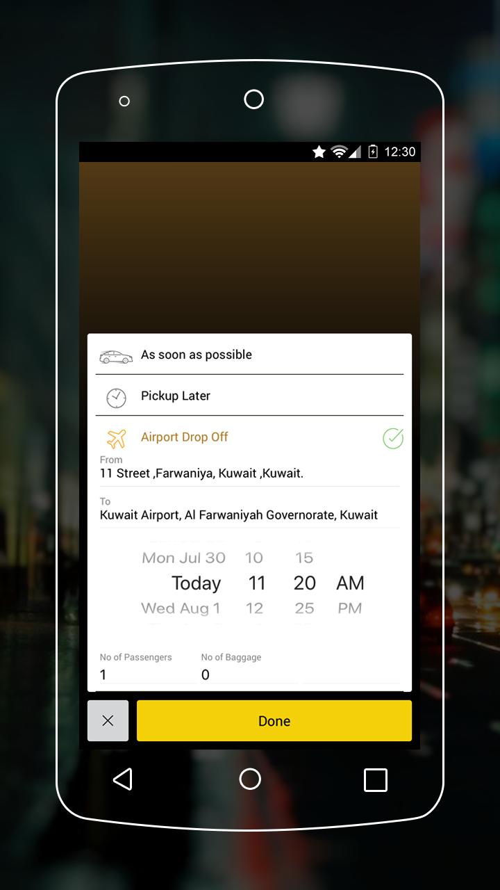 Q8 Taxi - Book taxi in Kuwait