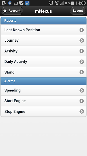 Nexus GPS Tracking Mobile