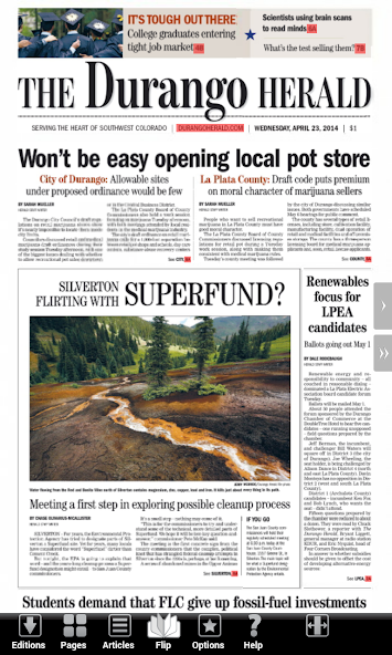 Durango Herald E-Edition