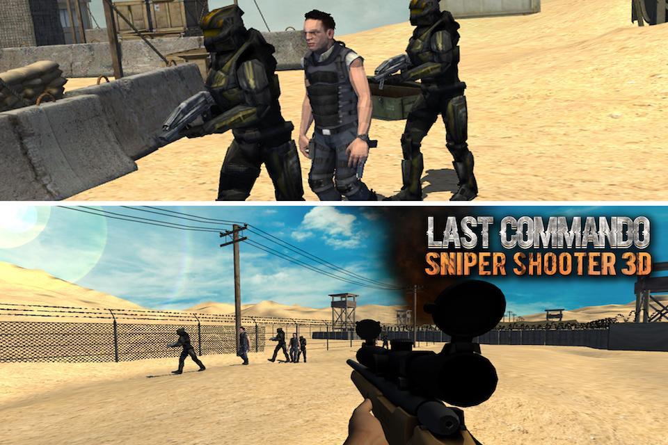 Last Commando: Sniper Shooter