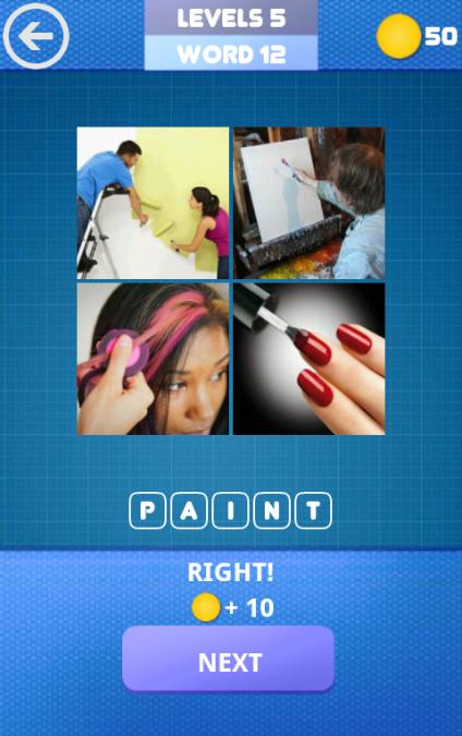 4 pictures 1 word quiz