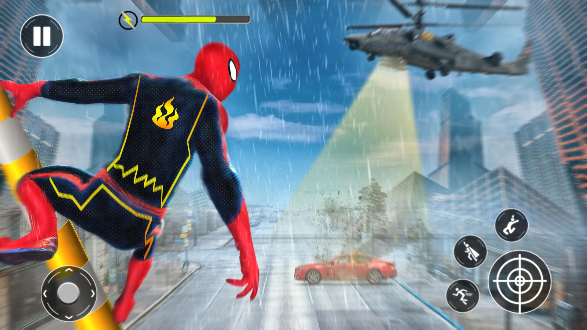 Spider Hero Man: Black Spider