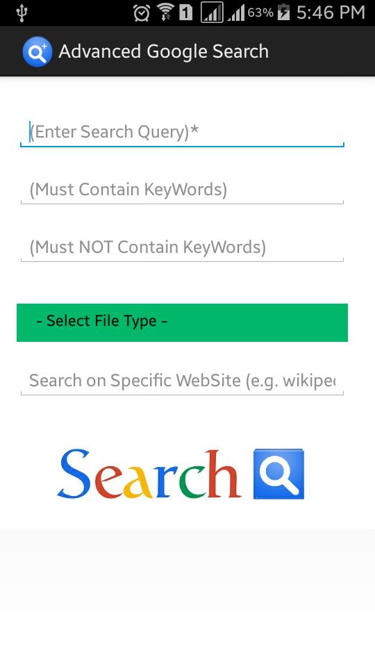 Advanced Search