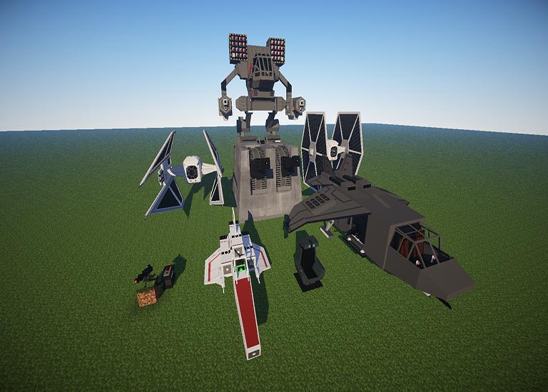 Mod Star Wars for Minecraft