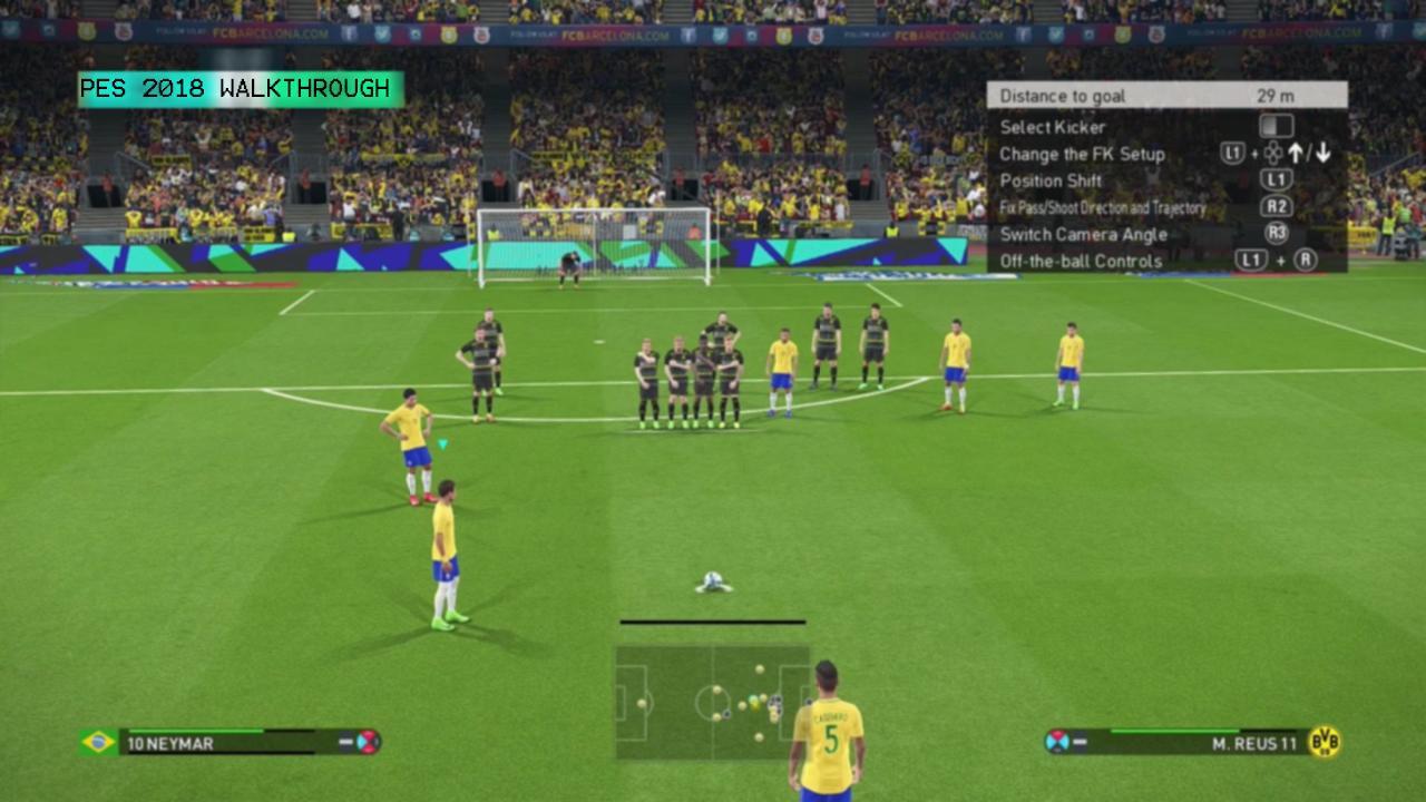 GUIDE PES 2018