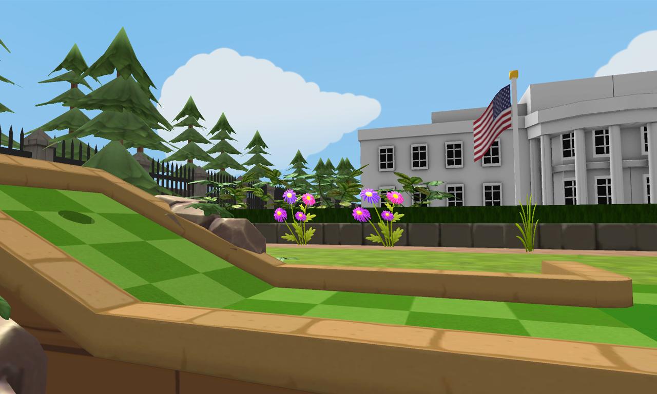 Presidential mini golf legion