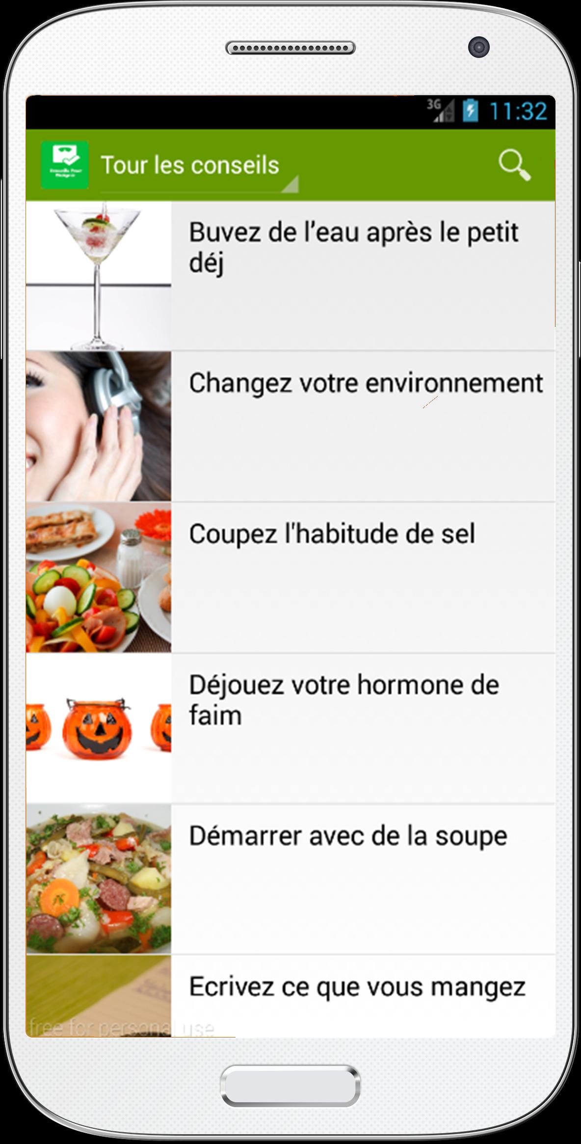 Conseils pour maigrir