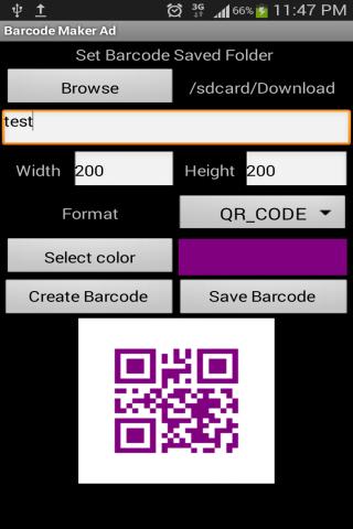 Barcode Maker Ad