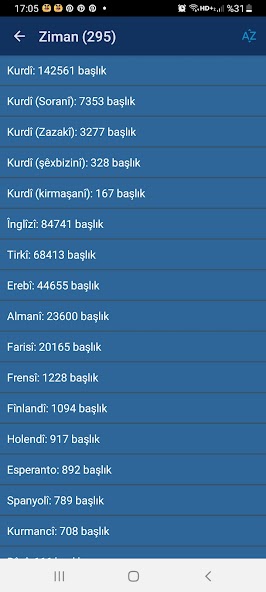 Kurdish Dictionary - WQFerheng