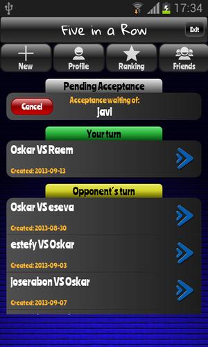 Five In a Row Online