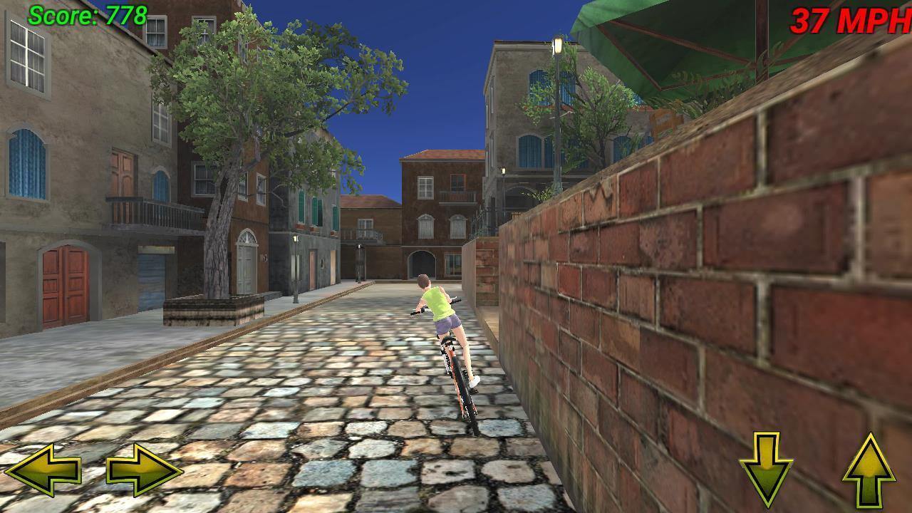 Downhill bikes climb