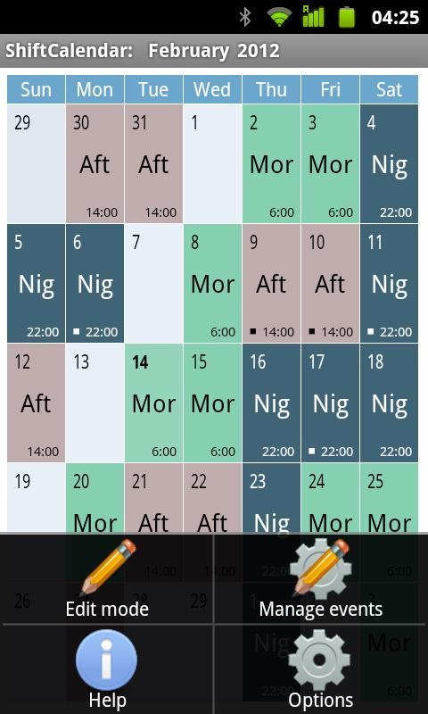 ShiftCalendar