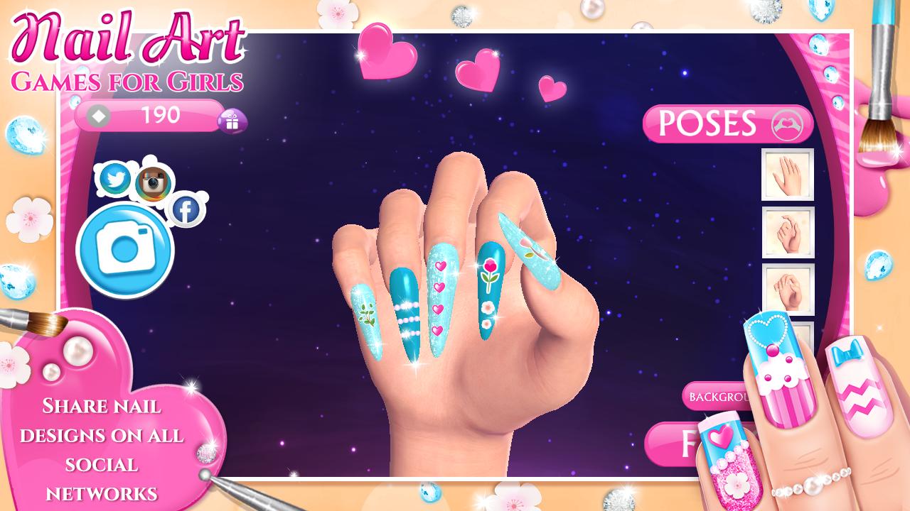 Nail Art Games for Girls