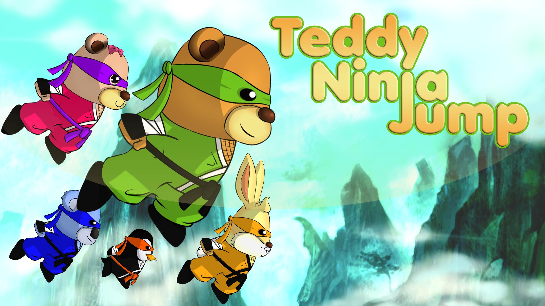 Teddy Ninja Jump