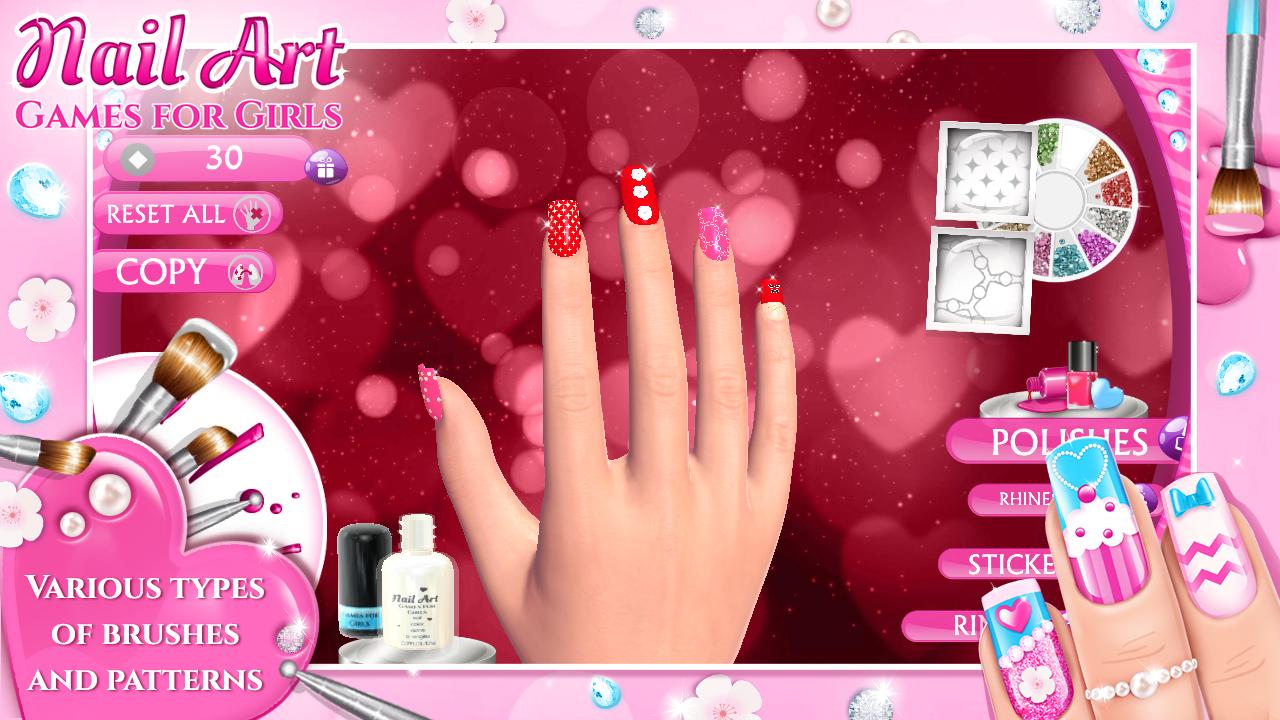 Nail Art Games for Girls