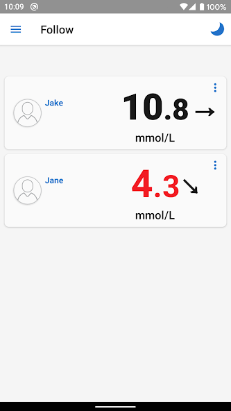 Dexcom Follow mmol/L DXCM1