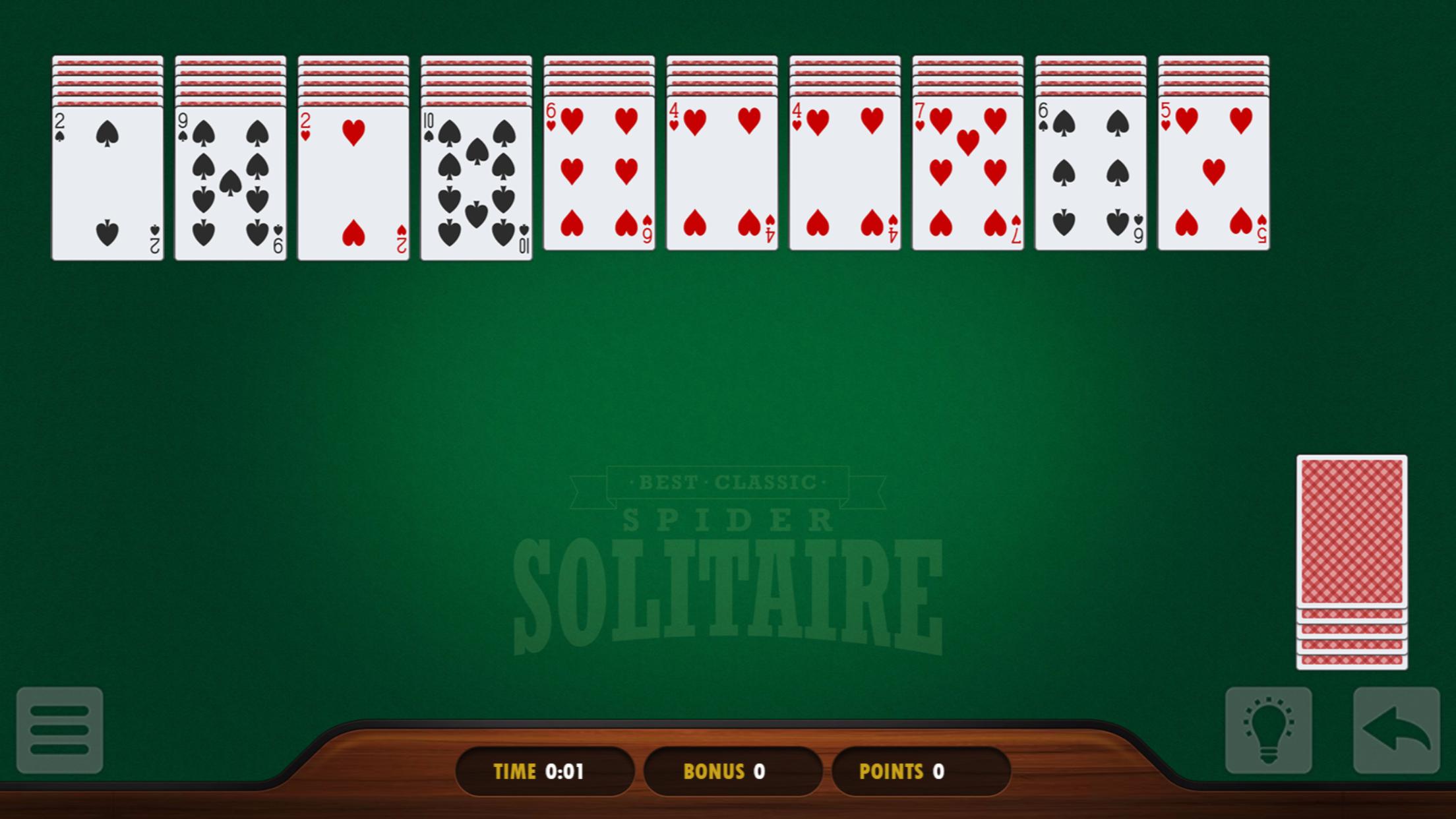 Spider Solitaire [BEST CLASSIC]