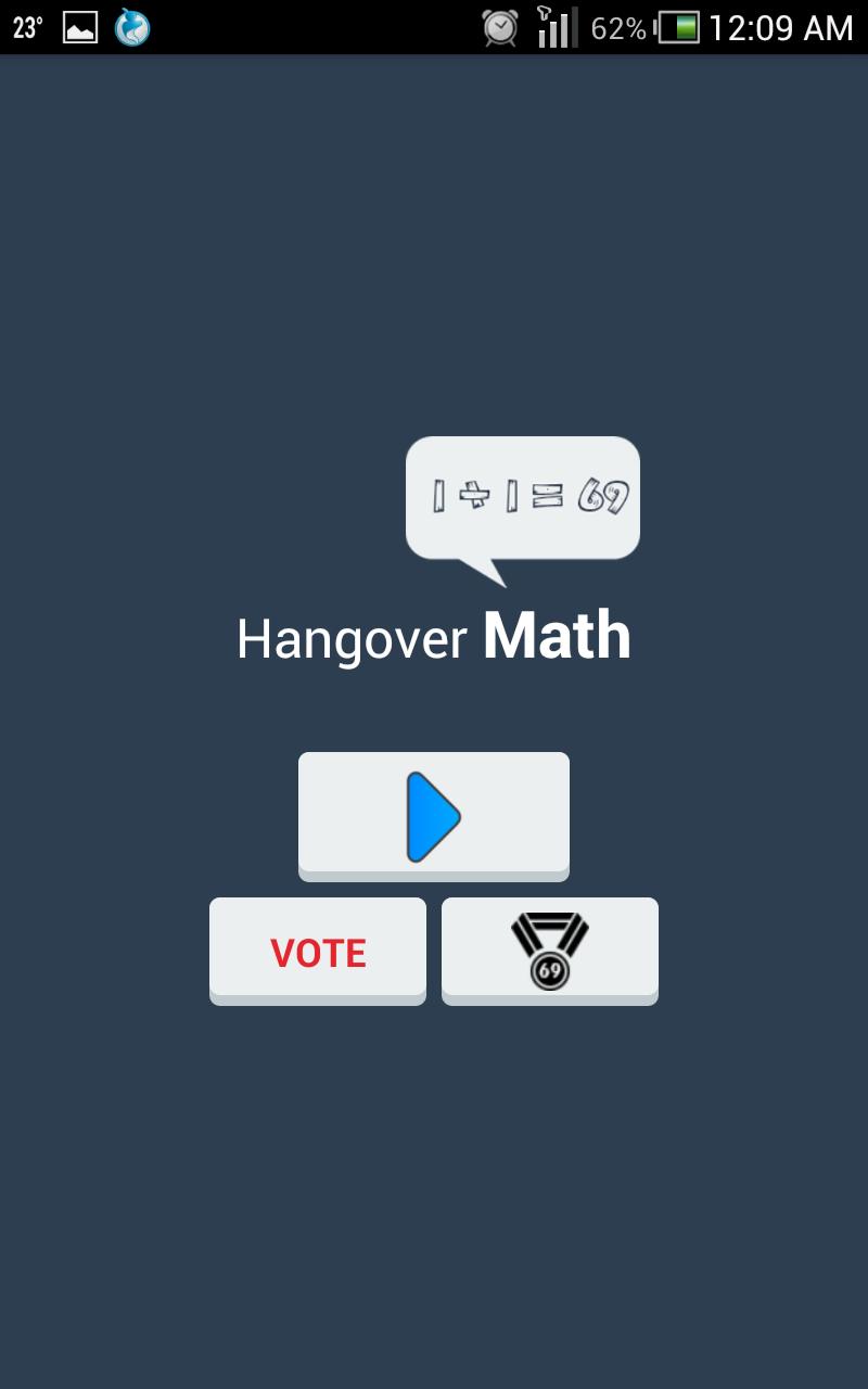 Hangover math