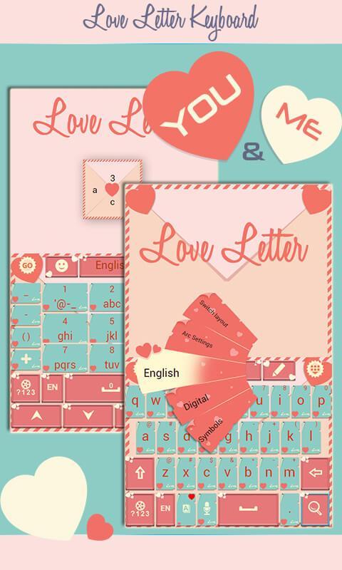 Love Letter GO Keyboard Theme