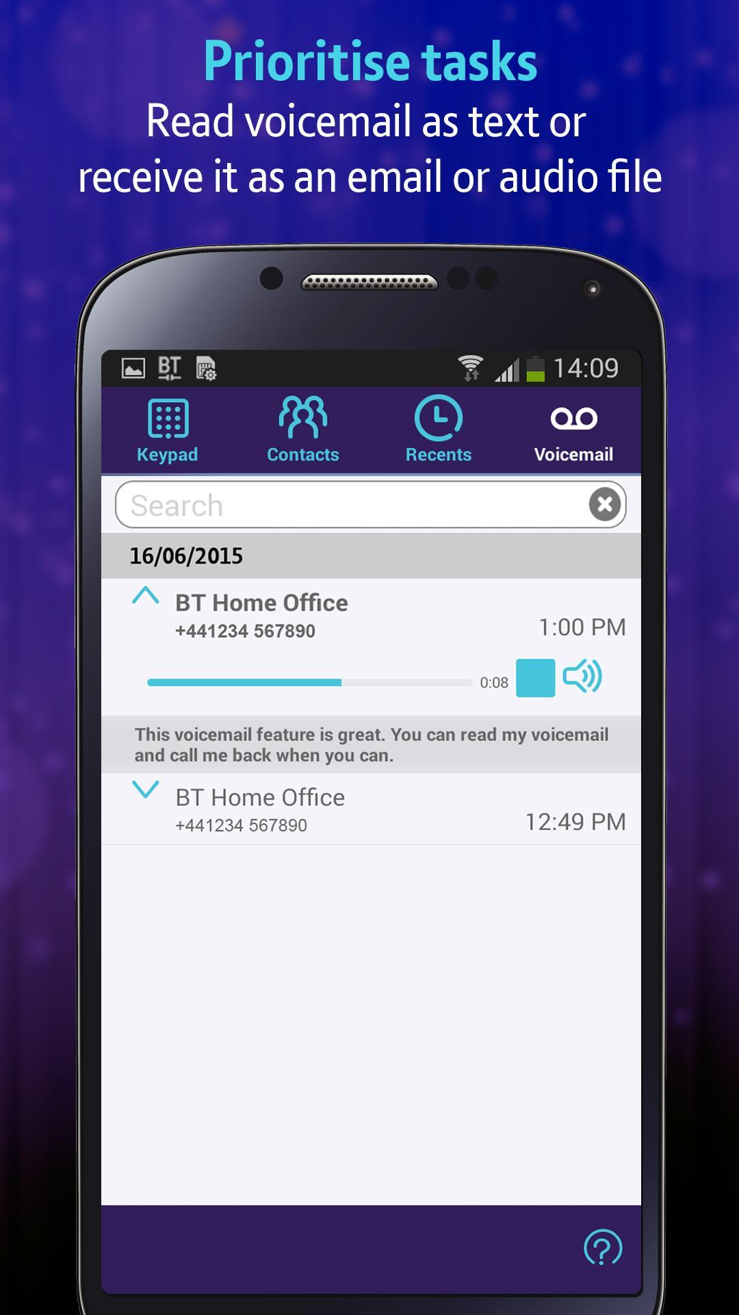 BT One Voice anywhere