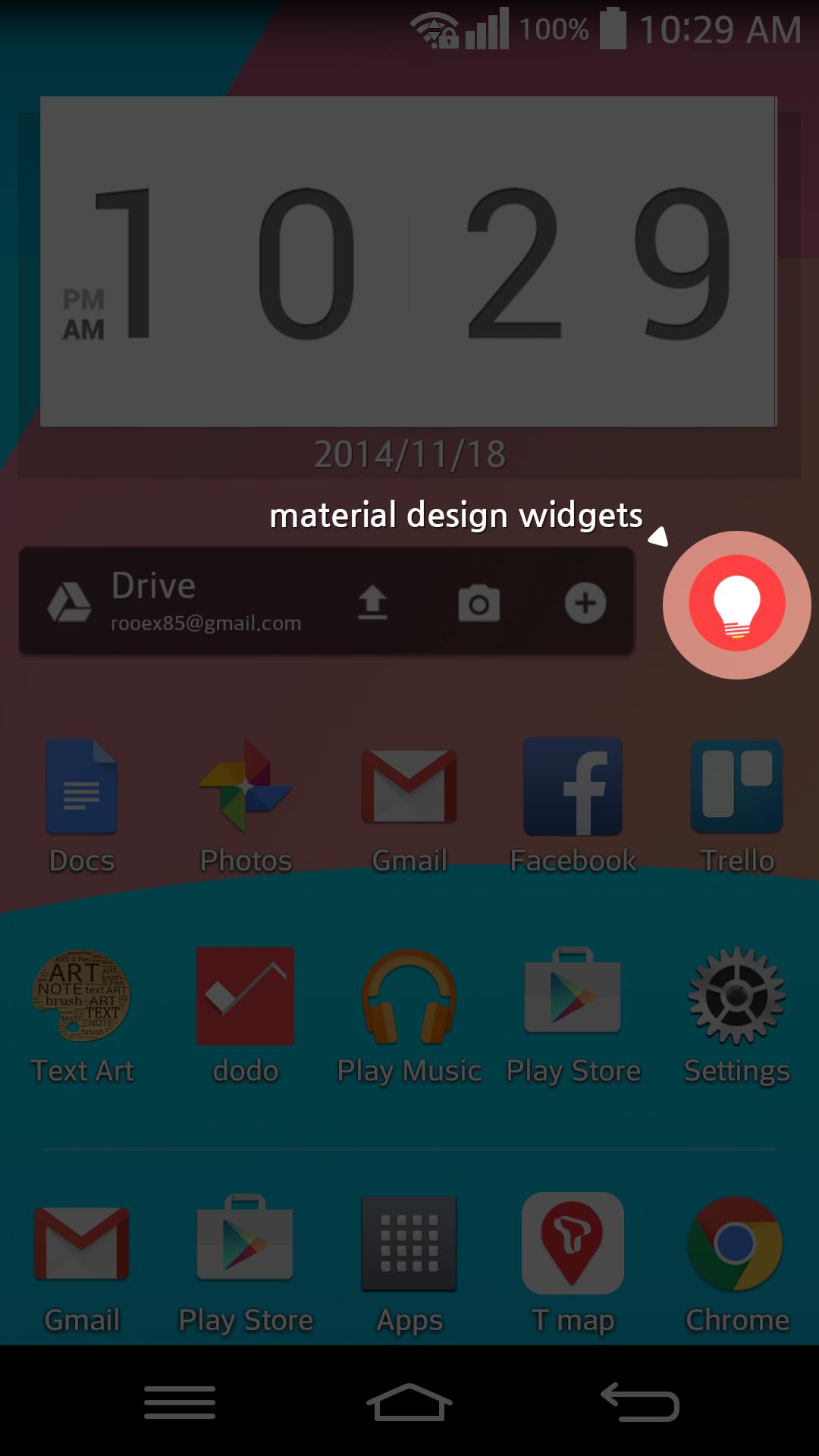 Flashlight - material design