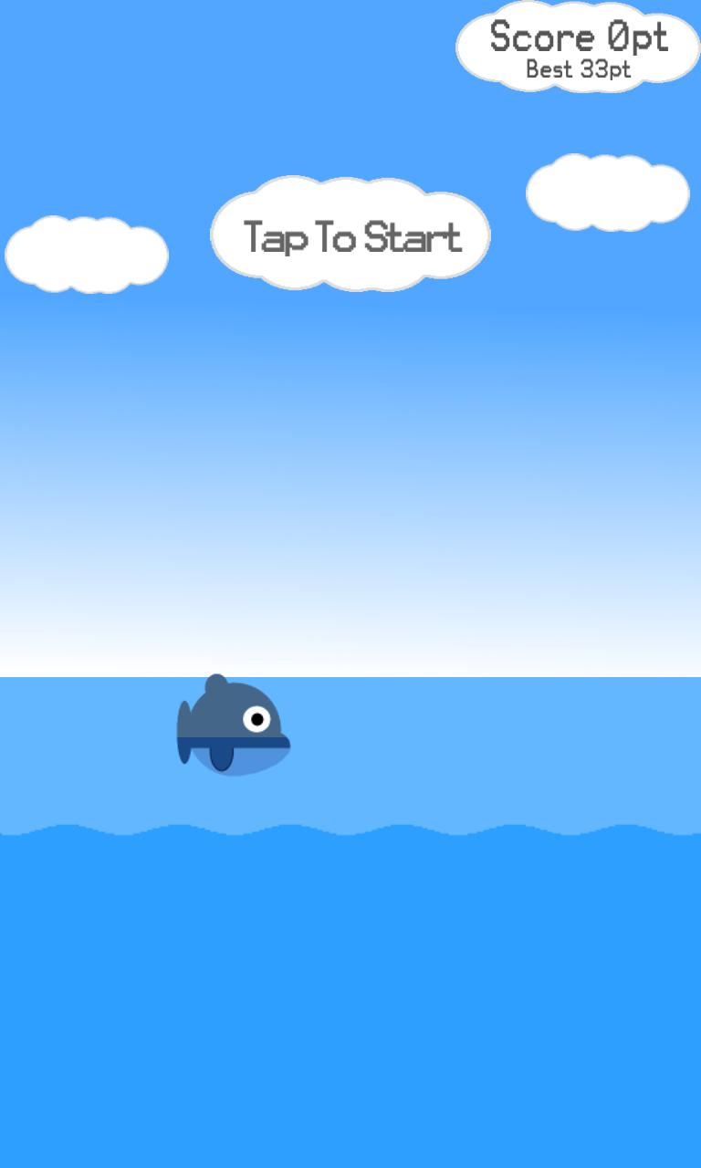 Flying Dolphin Through Hoops