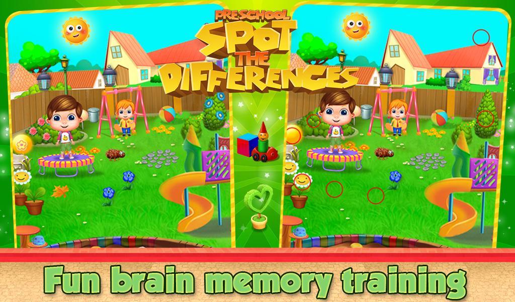 Preschool Spot The Difference