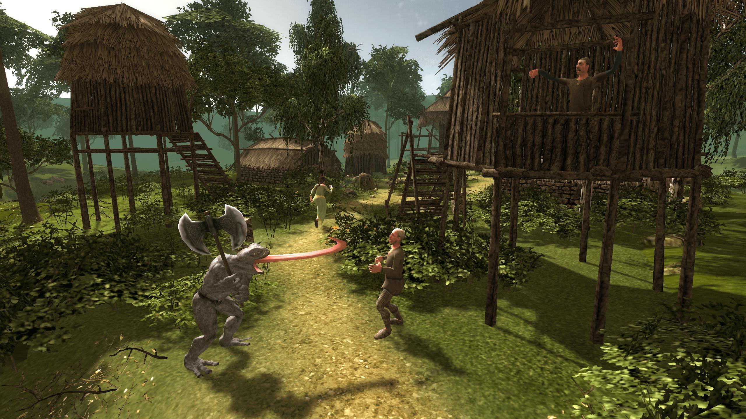 Lizard Warrior Simulator 3D