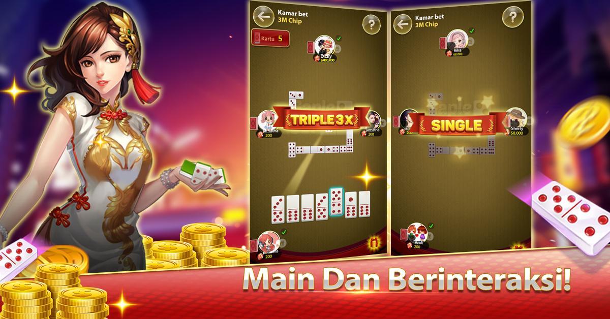 Domino Gaple Online Bet - Indonesia Kartu Gratis